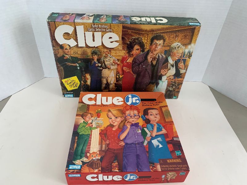 Photo 1 of CLUE GAMES