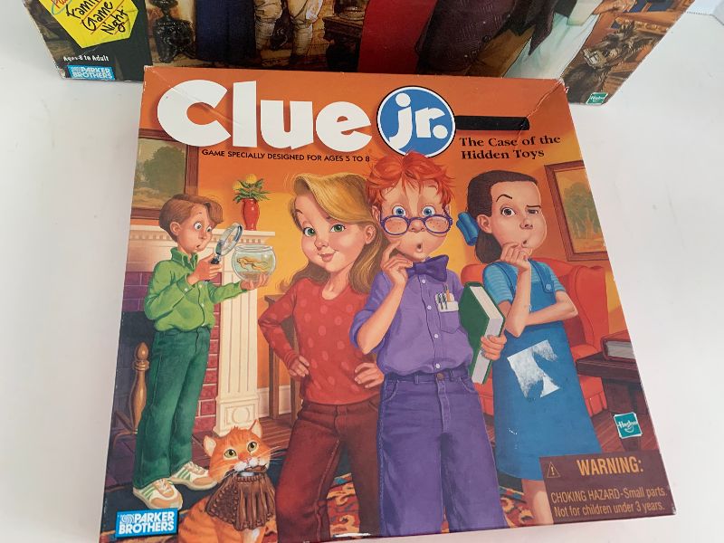 Photo 3 of CLUE GAMES