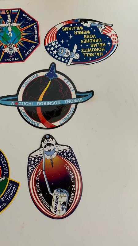 Photo 4 of 10 PCS SPACE SHUTTLE STICKERS