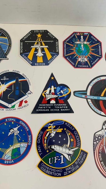 Photo 3 of 10 PCS SPACE SHUTTLE STICKERS