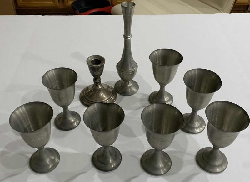 Photo 1 of ASSORTED PEWTER ITEMS