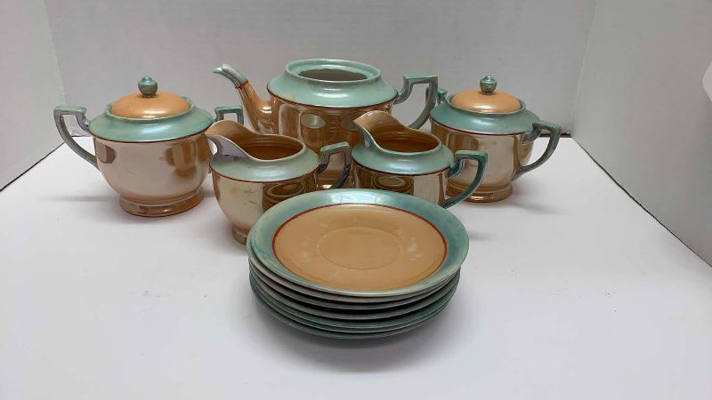 Photo 1 of  JAPAN LUSTREWARE SET