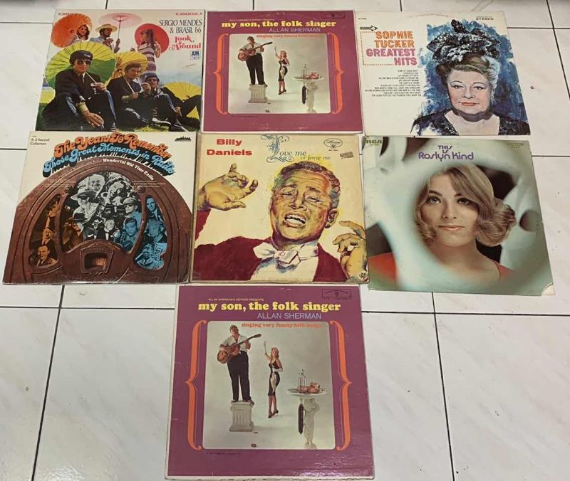 Photo 1 of ASSORTED RECORD ALBUMS