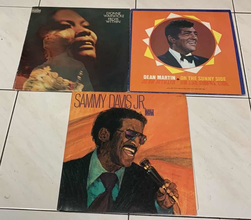 Photo 1 of ASSORTED OLDIES ALBUMS: SAMMY DAVIS, AND DEAN MARTIN