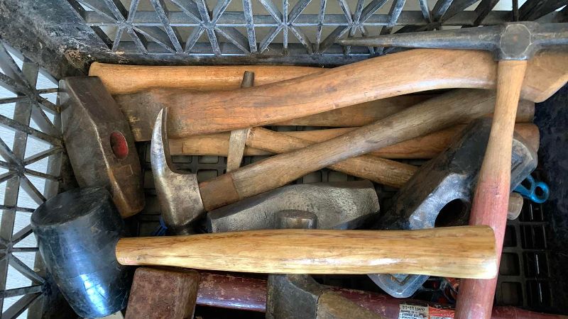 Photo 1 of ASSORTED HAMMERS