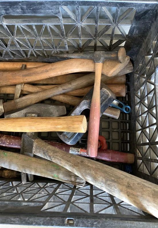 Photo 1 of ASSORTED HAMMERS