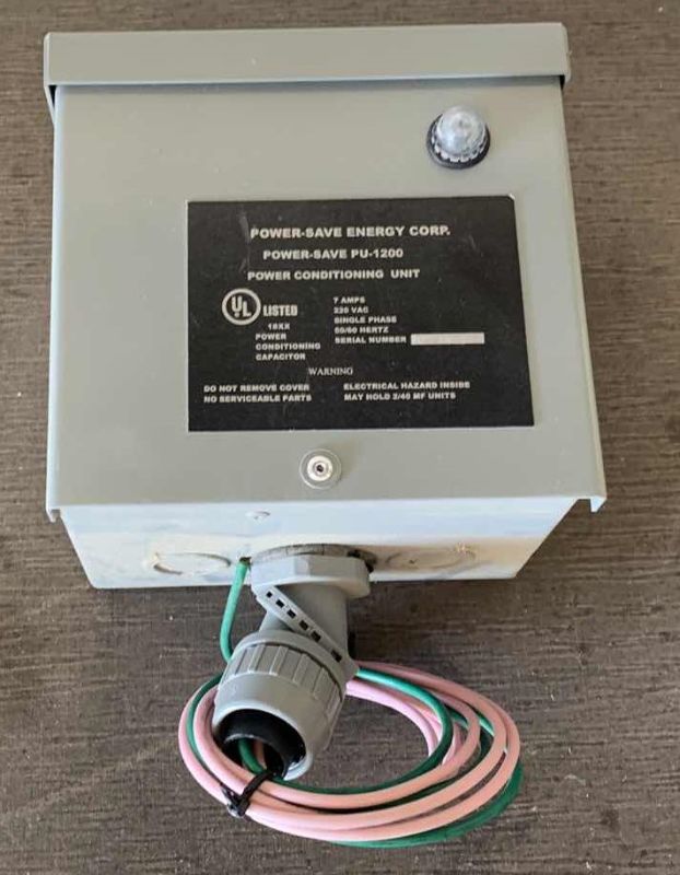 Photo 1 of POWER-SAVE PU-1200 POWER CONDITIONING UNIT UL LISTED