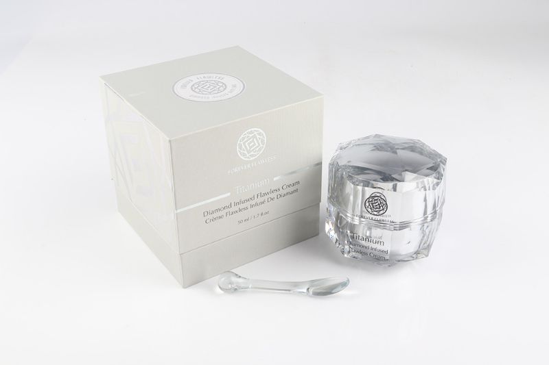 Photo 1 of DIAMOND INFUSED TITANIUM CREAM RECHARGES ELASTICITY HYDRATION AND EXFOLIATES NEW 
