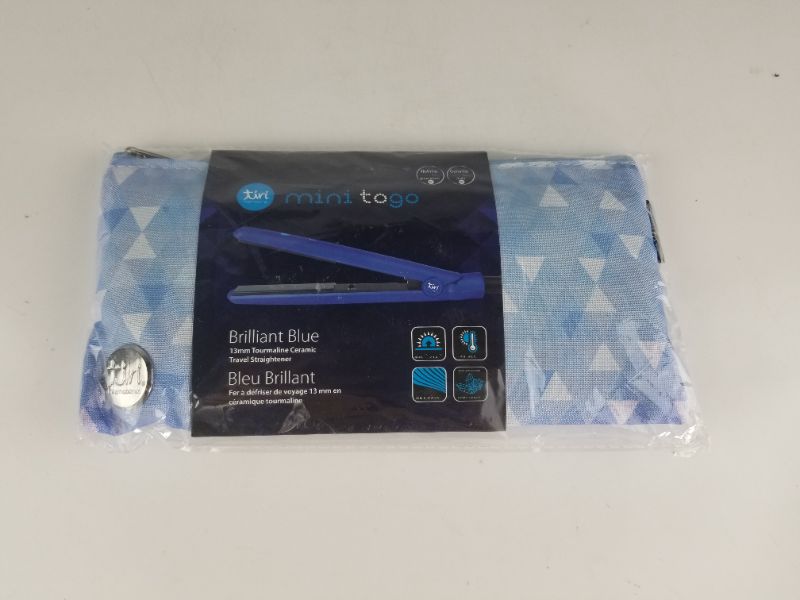 Photo 2 of MINI TRAVEL FLAT IRON WITH CARRYING CASE NEW
