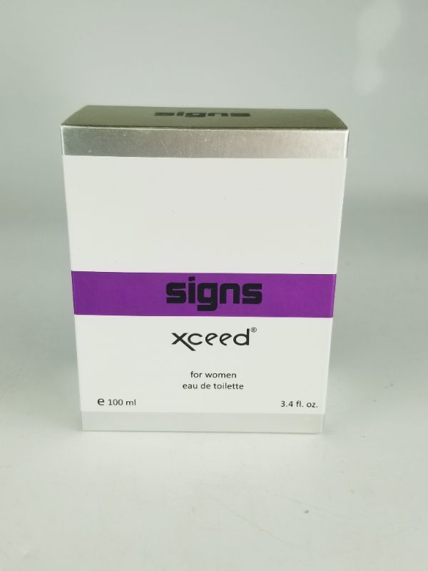 Photo 1 of PURPLE AND SILVER SIGNS PERFUME NEW 