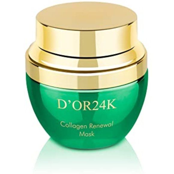Photo 1 of COLLAGEN RENEWAL MASK REPLENISHES CELLULAR LEVEL INFUSED WITH GOLD COLLAGEN TO IMPROVE TISSUE ELASTICITY VITAMINS MINERALS VITAL INGREDIENTS TO HELP REPAIR THE SIGNS OF AGING NEW IN BOX