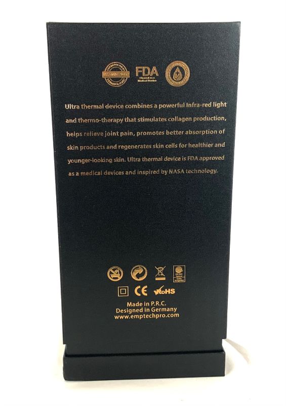 Photo 1 of FAITH ULTRA THERMAL FACIAL DEVICE INFRARED LIGHT STIMULATES COLLAGEN PRODUCTION REGENERATED SKIN CELLS FOR HEALTHIER YOUNGER LOOKING SKIN FDA APPROVED MEDICAL DEVICE INSPIRED BY NASA TECHNOLOGY NEW IN BOX 
