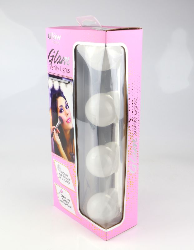Photo 1 of GLAM LED SUCTION VANITY LIGHTS 120 LUMENS 4AA BATTERIES REQUIRED NEW 