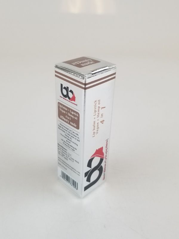 Photo 1 of DUSTY NUDE LIP BALM AND LIPSTICK  4 IN 1 MOISTURIZES WITH HEMP OIL RICINUS OIL COTTONSEED OIL AND MORE ALSO VEGAN FRIENDLY AND WILL NOT COME OFF AFTER FOOD OR DRINKS NEW 