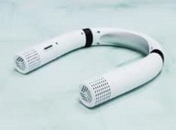 Photo 1 of BLAUX WEARABLE FAN 3 SPEEDS BATTERY LIFE UP TO 18 HOURS REMOVABLE VENTS TYPE C CHARGE FITS MOST NEW 