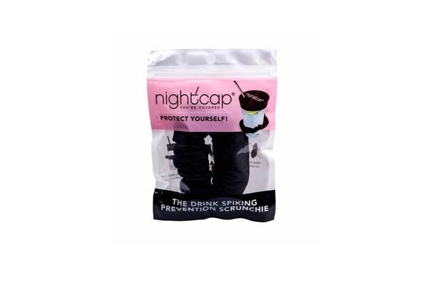 Photo 2 of 4 PK NIGHT CAP THE DRINK SPIKING PREVENTION SCRUNCHIE NEW