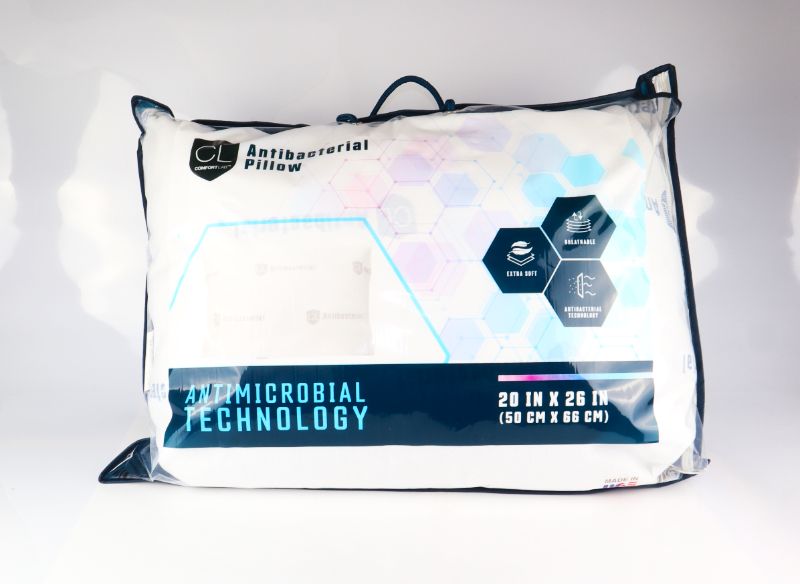 Photo 1 of ANTIBACTERIAL PILLOW BREATHABLE PROVIDES BALANCE AND SUPPORT NEW