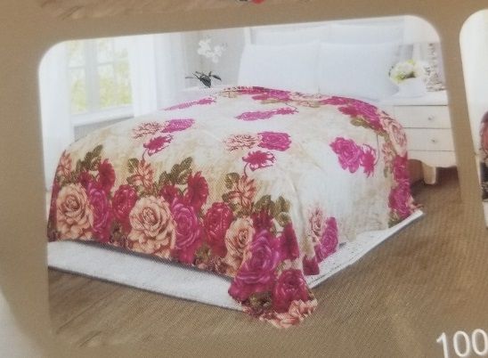 Photo 1 of QUEEN SUPER SOFT FLANNEL BLANKET 100 PERCENT POLYESTER WASHABLE NEW 
