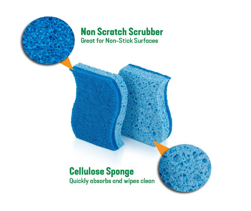 Photo 2 of 3 PACK PINE SOL ERAER SPONGE NON SCRATCH NEW 