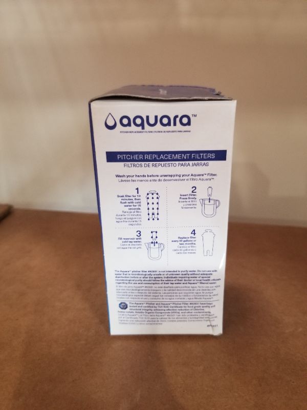 Photo 4 of AQUARA PITCHER REPLACEMENT FILTER BPA FREE NEW 