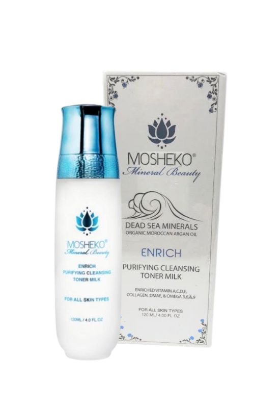 Photo 2 of ENRICH PURIFYING CLEANSING TONER DISSOLVES ANY DIRT AND SKIN DAMAGING DEBRIS CHAMOMILE EXTRACT WORKS AS ANTIBACTERIAL AND ANTI ITCHING TO REPLENISH DRY SKIN WITCH HAZEL HYDRATES AND SANITIZES TREATING SUNBURNS AND CRACKS  DEAD SEA MINERAL LEAVES SKIN SOFT