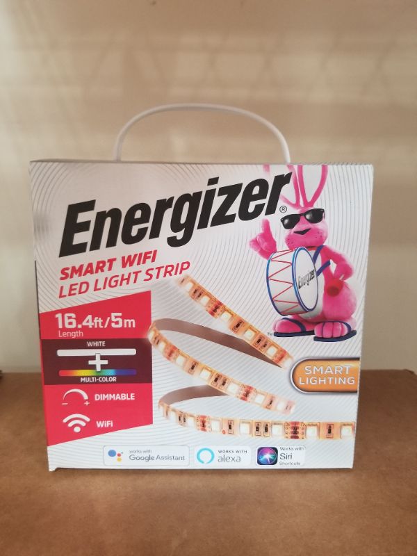 Photo 1 of ENERGIZER SMART WIFI LED LIGHT STRIP NEW