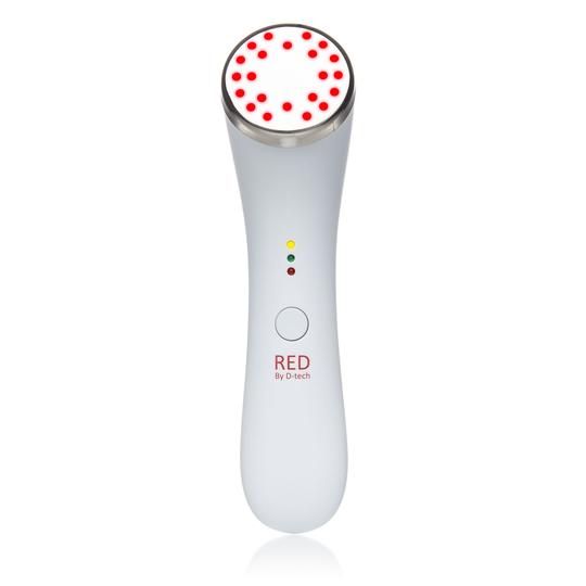Photo 2 of NONSURGICAL RED LED SONIC DEVICE BY DTECH ELIMINATE BACTERIA REVEALING SMOOTHER COMPLEXION HEATS TO 104-107 FAHRENHEIT DEGREES INCREASES BLOOD FLOW TREATS ACNE AND HEAL SKIN CHARGER WIRE AND BOX INCLUDED NEW SEALED