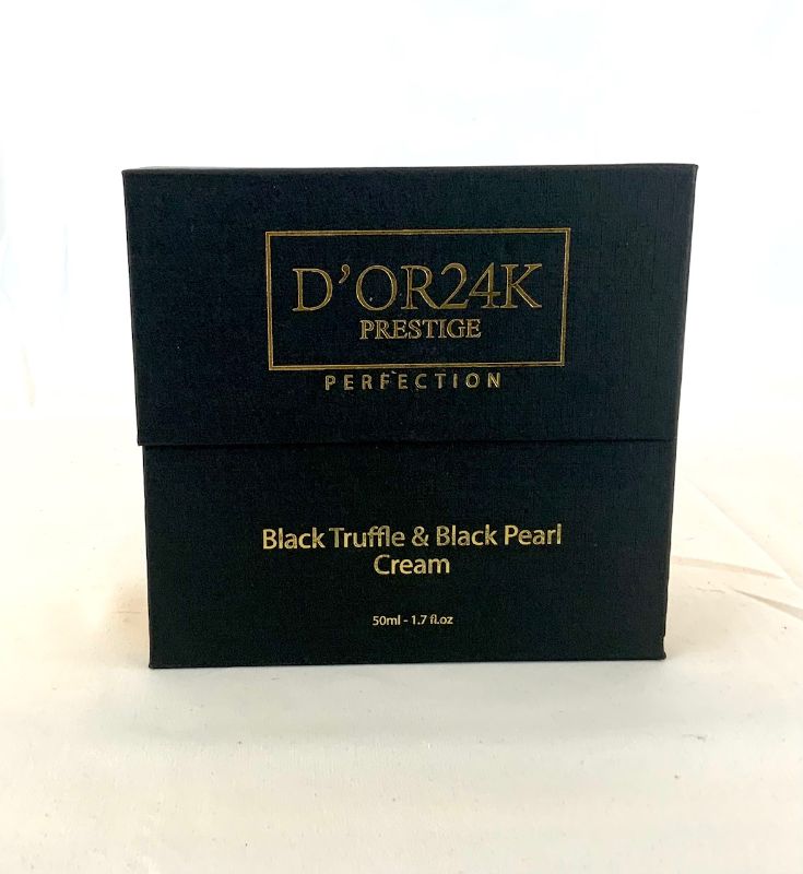 Photo 1 of BLACK TRUFFLE AND BLACK PEARL CREAM PENETRATES DEEPLY TO REPLENISH MOISTURE AND STRENGTHEN SKIN INFUSED WITH NUTRIENTS RICH WITH VITAMINS A C D AMINO ACIDS AND ANTIOXIDANTS 