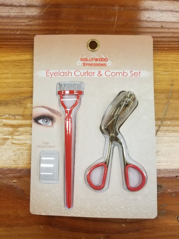 Photo 1 of EYELASH CURLER AND COMB SET WITH A CAP FOR COMB NEW