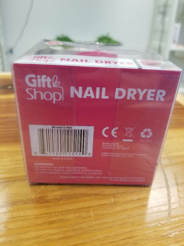 Photo 4 of PORTABLE ELECTRIC NAIL DRYER BATTERY REQUIRED NEW 