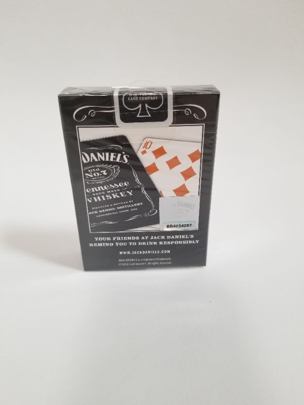 Photo 2 of JACK DANIELS TENNESSEE WHISKEY PLAYING CARDS NEW 