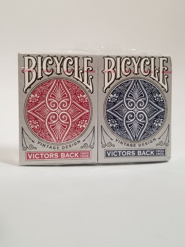 Photo 1 of 2 PACK BICYCLE VINTAGE DESIGN PLAY CARDS NEW 