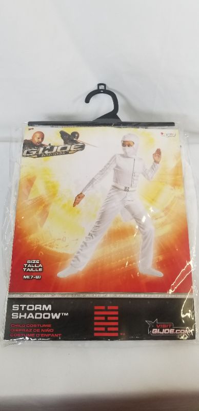 Photo 1 of G.I. JOE  STORM SHADOW COSTUME SIZE M 7-8 NEW