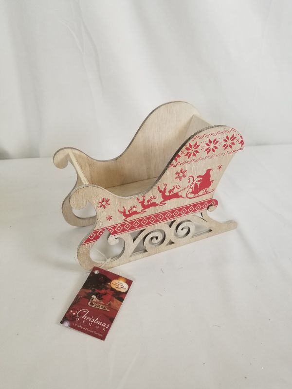 Photo 2 of CHRISTMAS SLEIGH 97INCH L x 4INCH W x 7INCH H NEW 