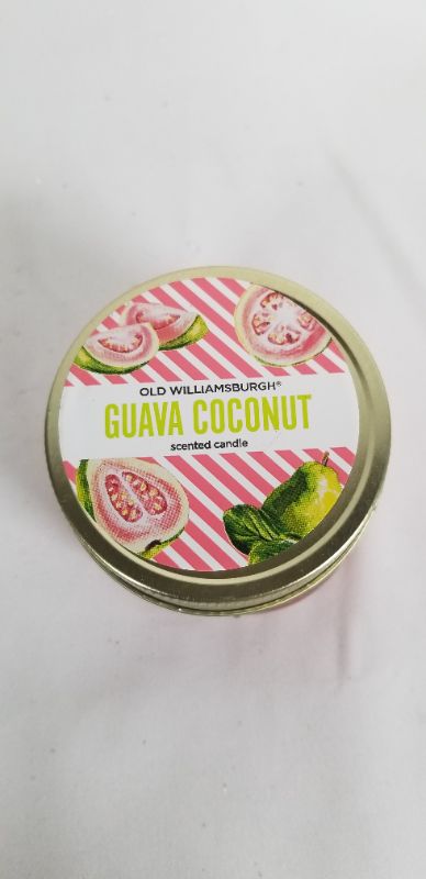 Photo 2 of OLD WILLIAMSBURGH GUAVA COCONUT SCENTED CANDLE NEW