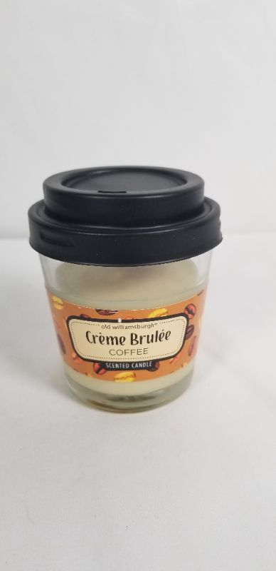 Photo 1 of OLD WILLIAMSBURGH CREME BRULEE SCENTED CANDLE 3OZ NEW