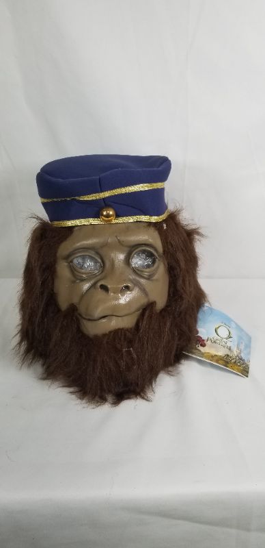 Photo 1 of DISNEY THE GREAT AND POWERFUL WIZARD OF OZ MONKEY OVER THE HEAD MASK NEW