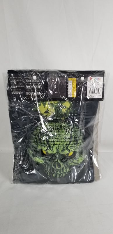 Photo 2 of GRIM REAPER  CHILD COSTUME ROPE AND MASK CHILD SIZE M 7-8 NEW