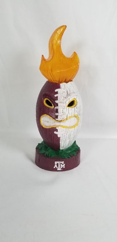 Photo 1 of TEXAS A&M LIT LED FOOTBALL STATUE RESIN 4.25x11.5H BATTERIES NOT INCLUDED NEW