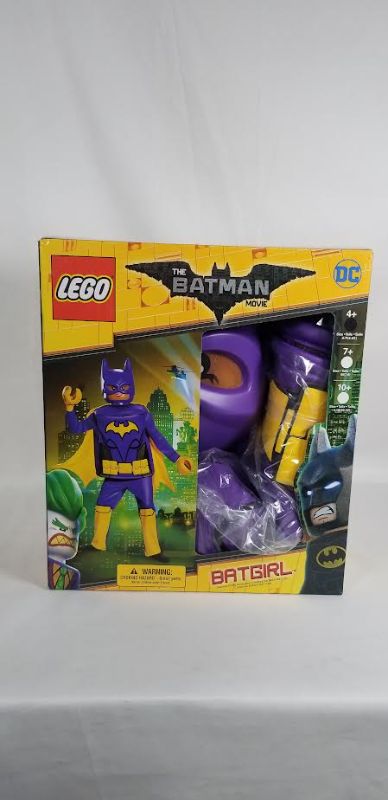 Photo 1 of  LEGO BATGIRL THE BATMAN MOVIE CHILD COSTUME SIZE S/P 4-6 NEW
