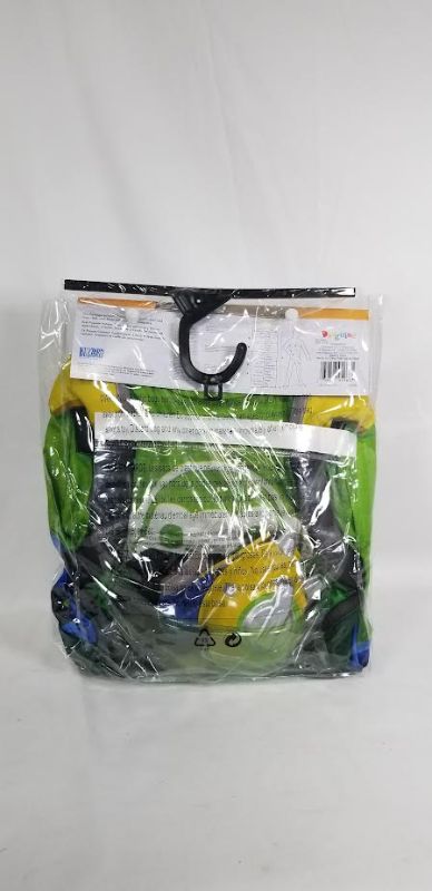 Photo 2 of   DISGUISE OVERWATCH LUCIO  JUMPSUIT BELT ARMBAND HEADPIECE CHILD COSTUME  SIZE XL 14-16  