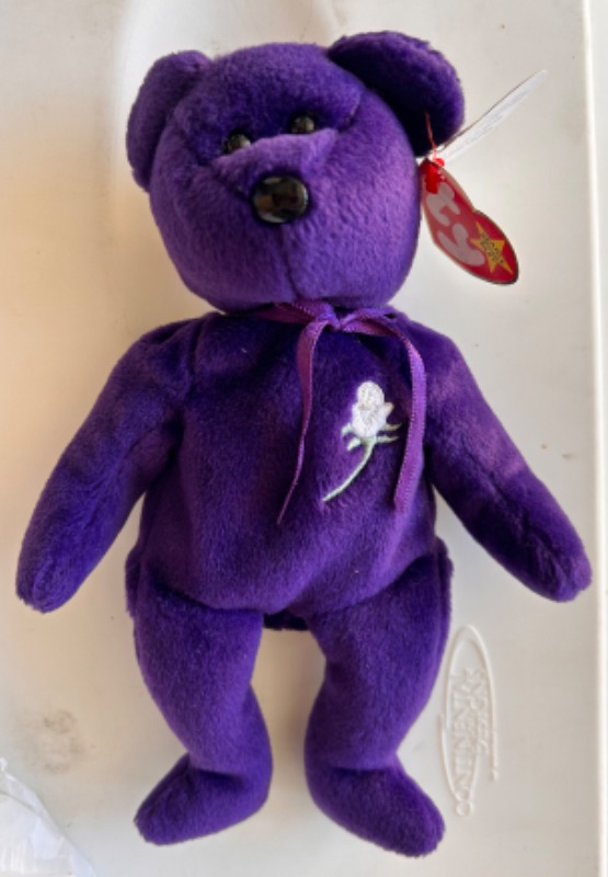Photo 12 of 8 COLLECTIBLE BEANIE BABIES INCLUDES RARE PRINCESS BEANIE BABY)