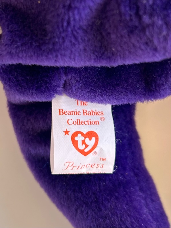 Photo 10 of 8 COLLECTIBLE BEANIE BABIES INCLUDES RARE PRINCESS BEANIE BABY)