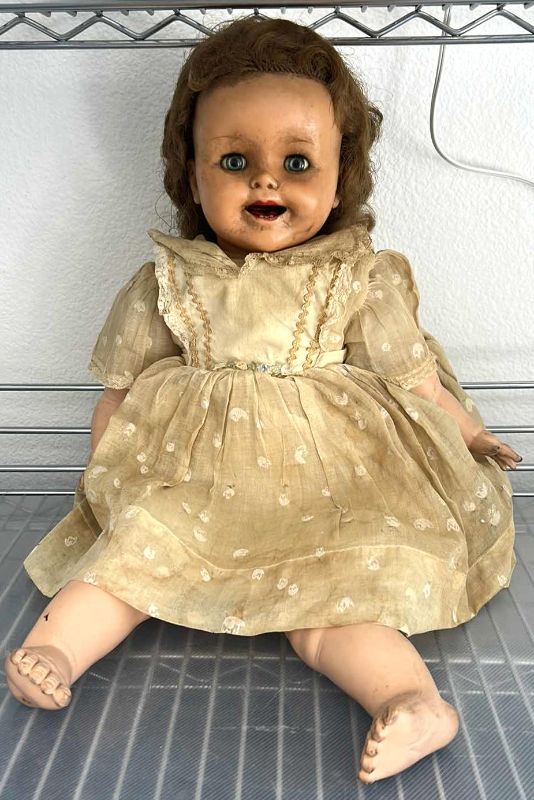 Photo 1 of ANTIQUE BABY DOLL 24”