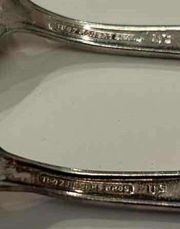 Photo 3 of ANTIQUE SILVERWARE ROGERS BROTHERS 1847 4.5”