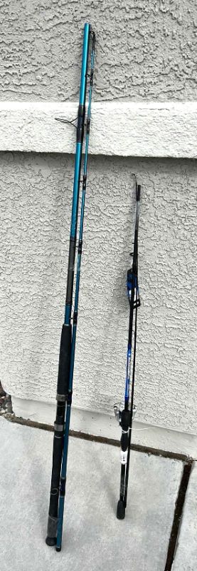 Photo 1 of 2 SETS OF FISHING POLES