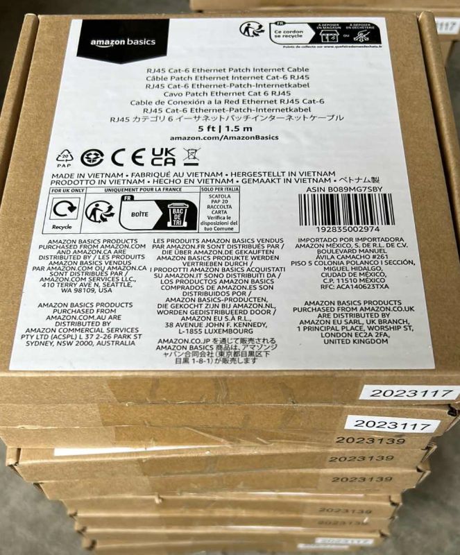 Photo 1 of 11 NEW BOXES ETHERNET PATCH INTERNET CABLE