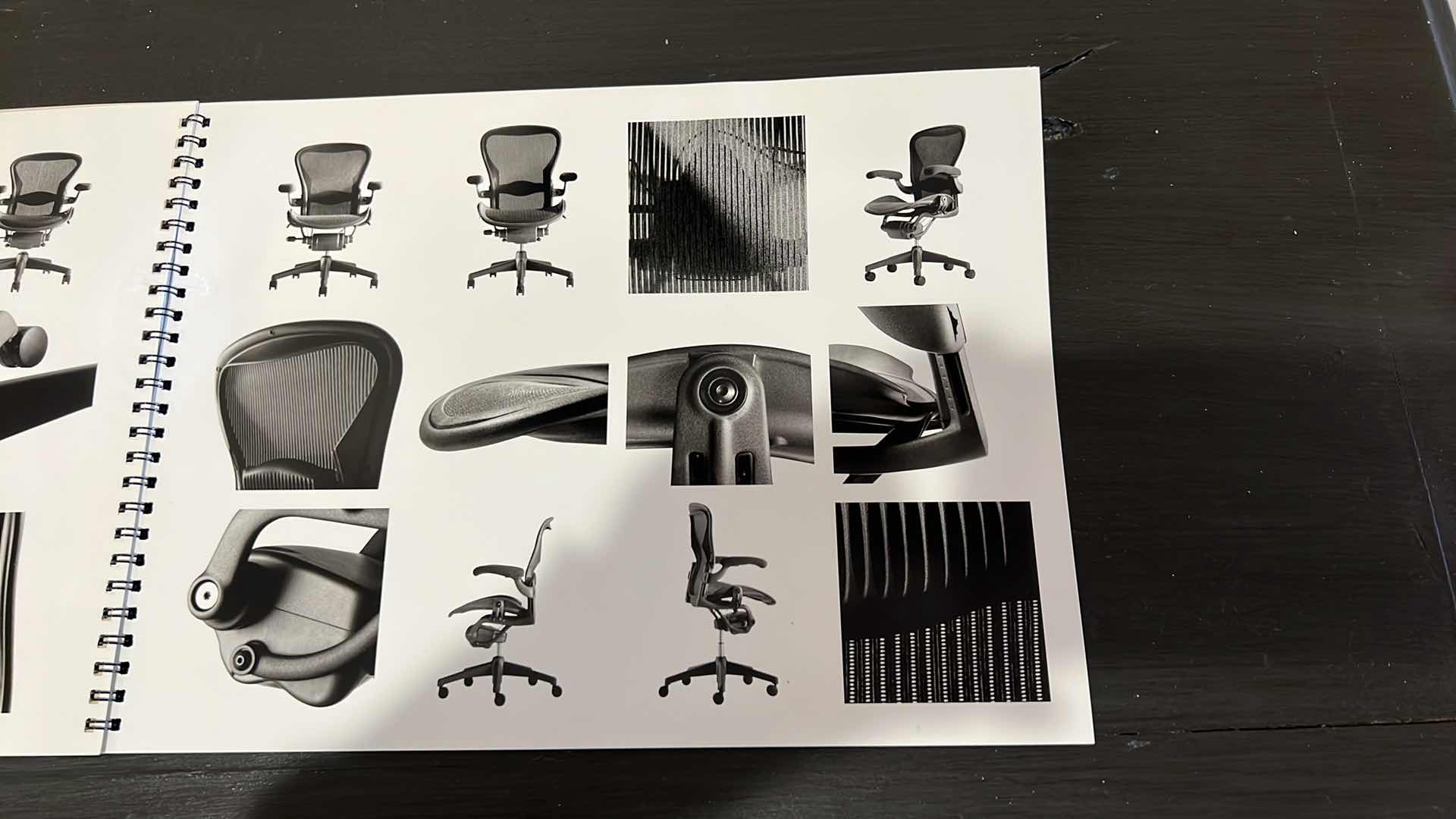 Photo 4 of HERMAN-MILLER AERON BLACK OFFICE CHAIR (SIZE B) INCLUDES NEW PNEUMATIC CYLINDER, PLASTIC OFFICE FLOOR MAT