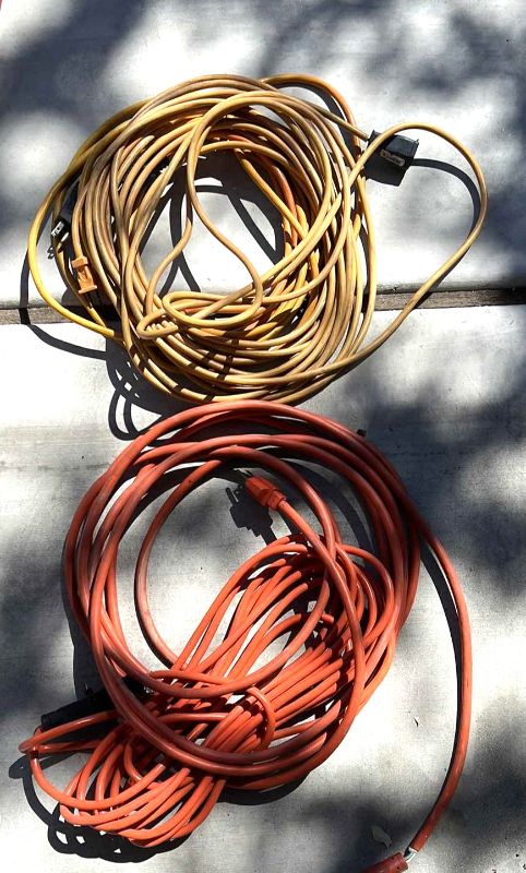 Photo 1 of 2-25FT EXTENSION CORDS