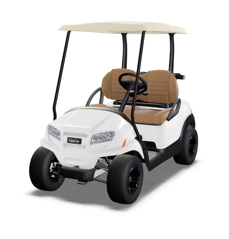 Photo 1 of BRAND NEW GLACIER WHITE 2023 CLUB CAR ONWARD 2-PASSENGER ELECTRIC GOLF CART W BEIGE SEATS- SIDE MIRRORS (ALL SALES ON GOLF CART ARE FINAL, NO REFUNDS/RETURNS)